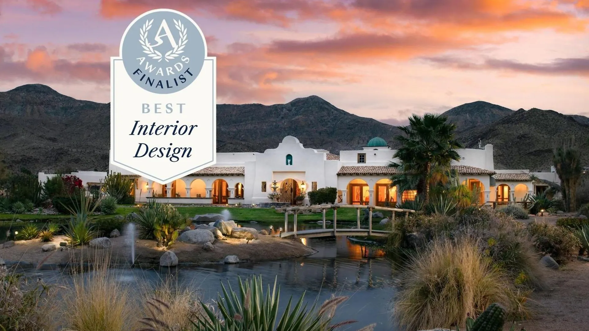 別荘 The Pond Estate By Avantstay Designer Compound W Multiple Pools Tennis View パーム・スプリングス